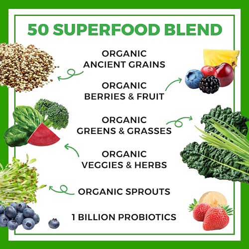 Organic Green Superfoods Powder