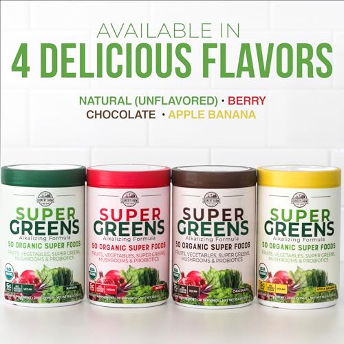 Country Farms Super Greens Natural Flavor, 50 Organic Super Foods