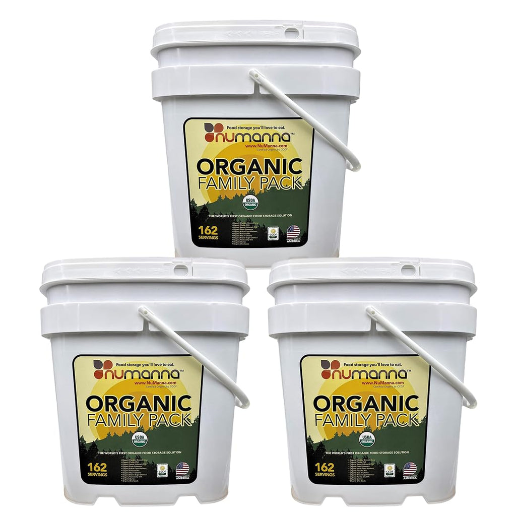 Numanna Freeze Dried USDA Certified Organic Family Pack
