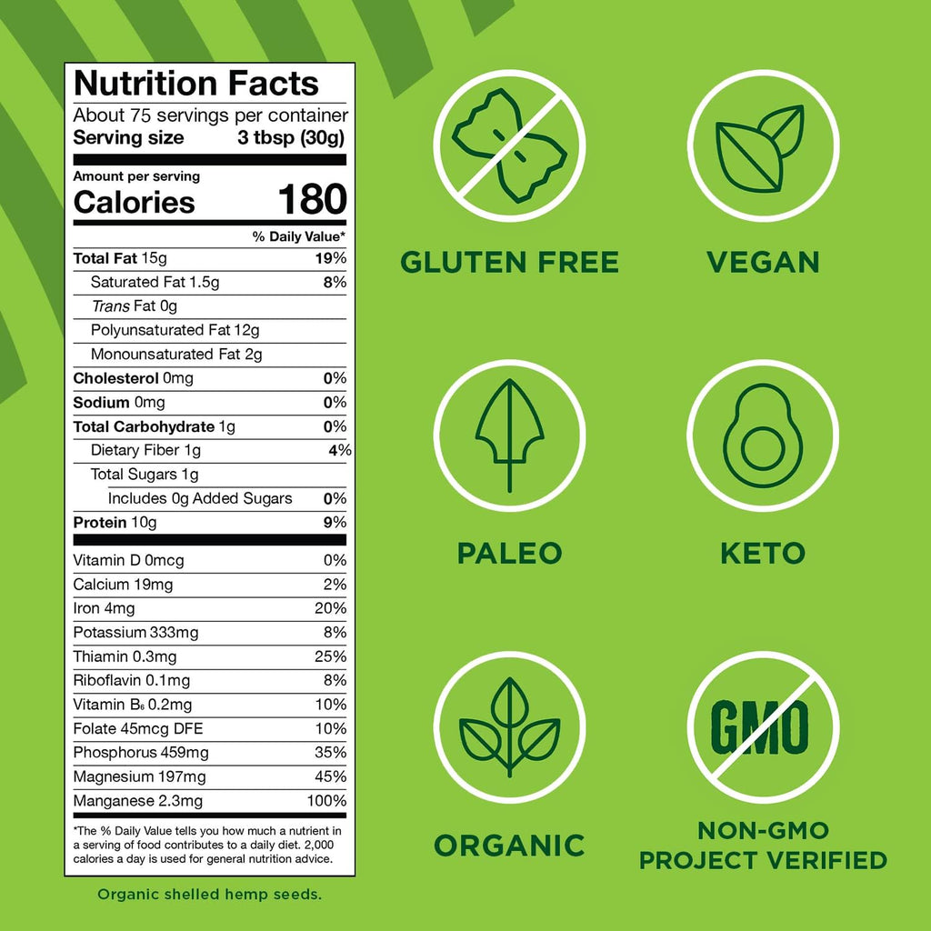 Organic Hemp Hearts