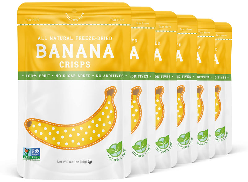 Nature's Turn Freeze-Dried Fruit Snacks, 0.53 oz Each