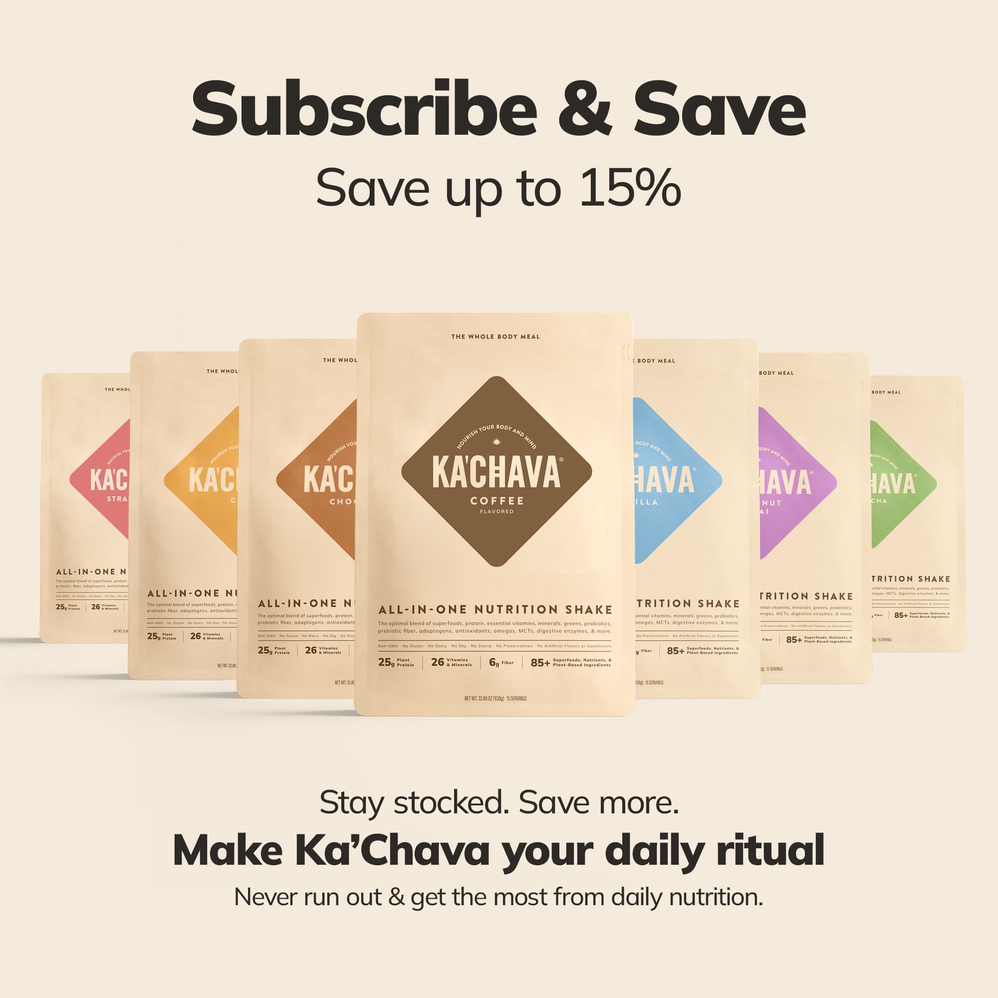 Ka’Chava All-In-One Nutrition Shake Blend