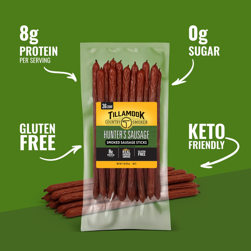 Smoked Hunter's Sausage Sticks