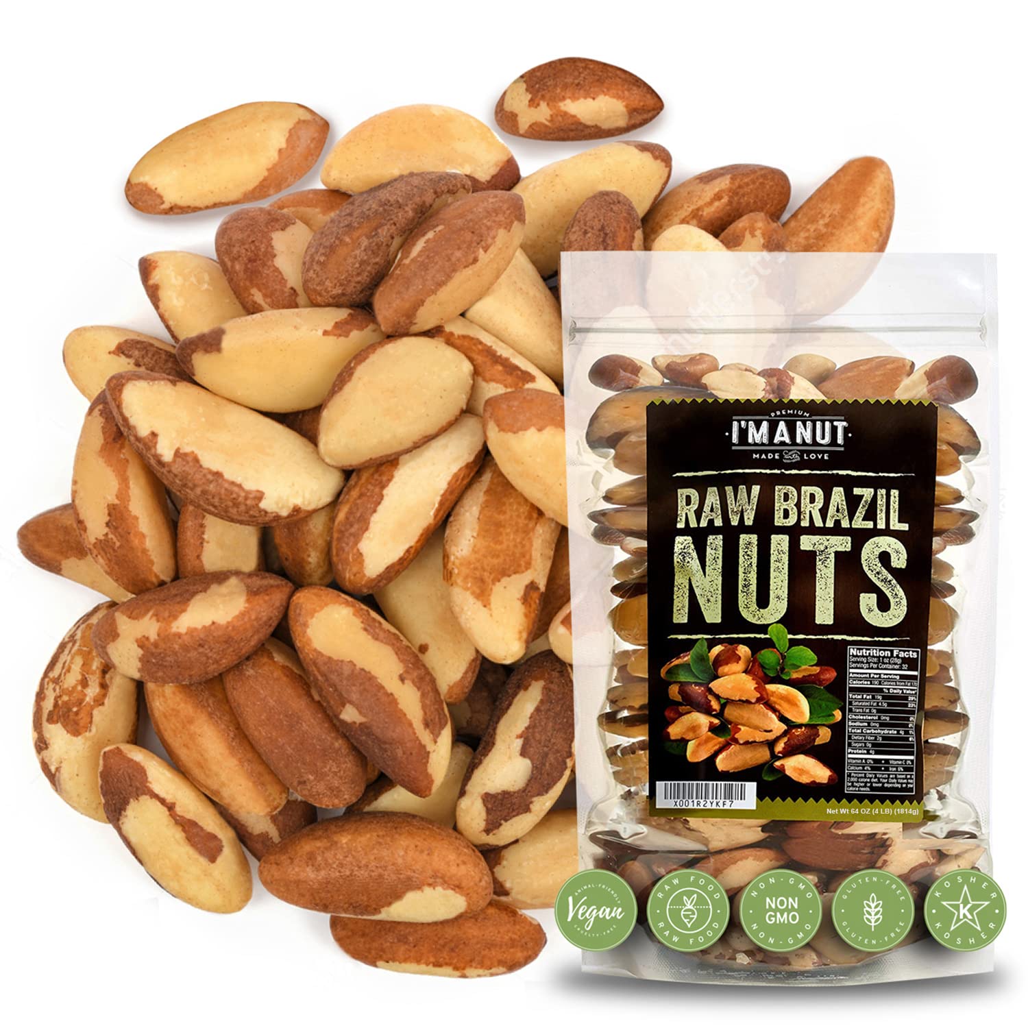 Dry Roasted Brazil Nuts