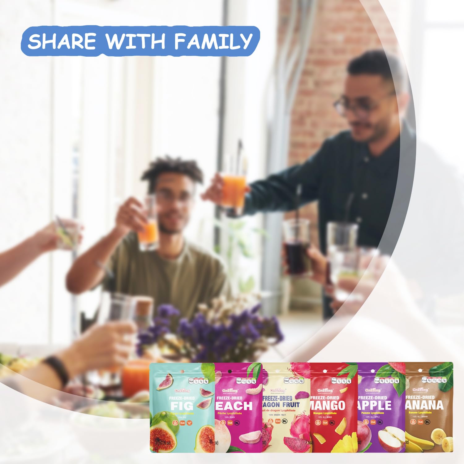 Freeze-Dried Mixed Fruit