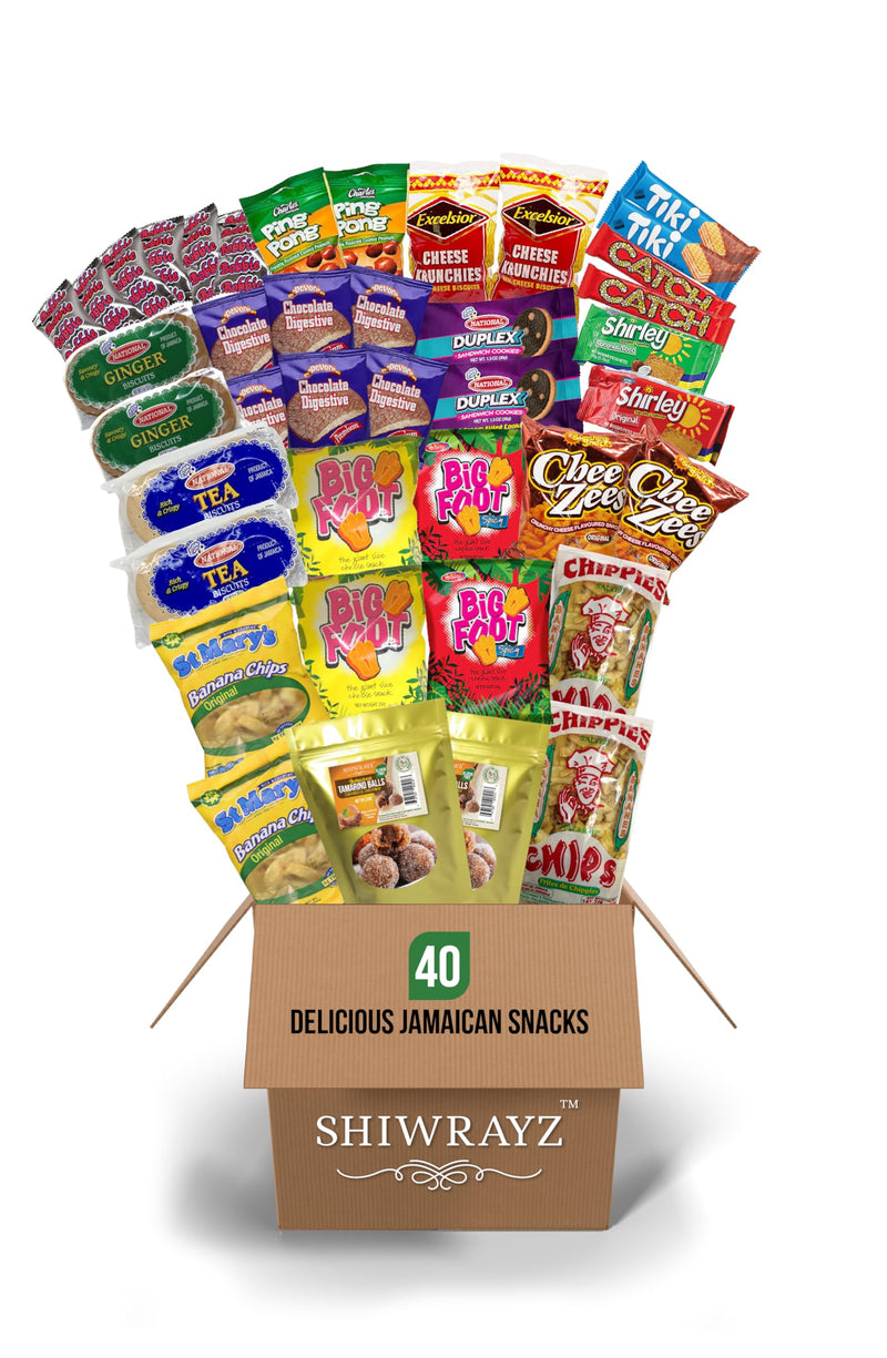 Jamaican Variety Snack Box