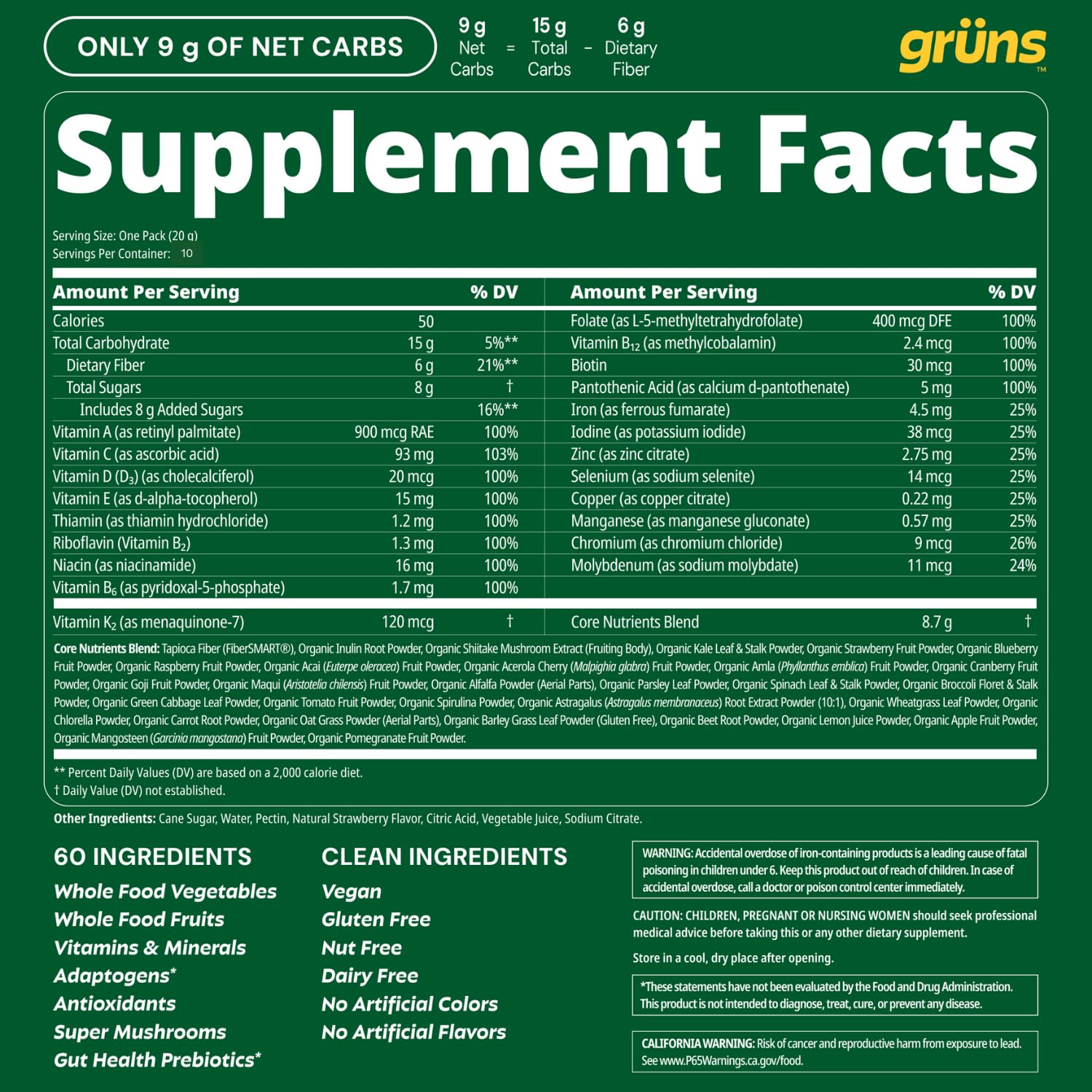 Super Greens Gummies