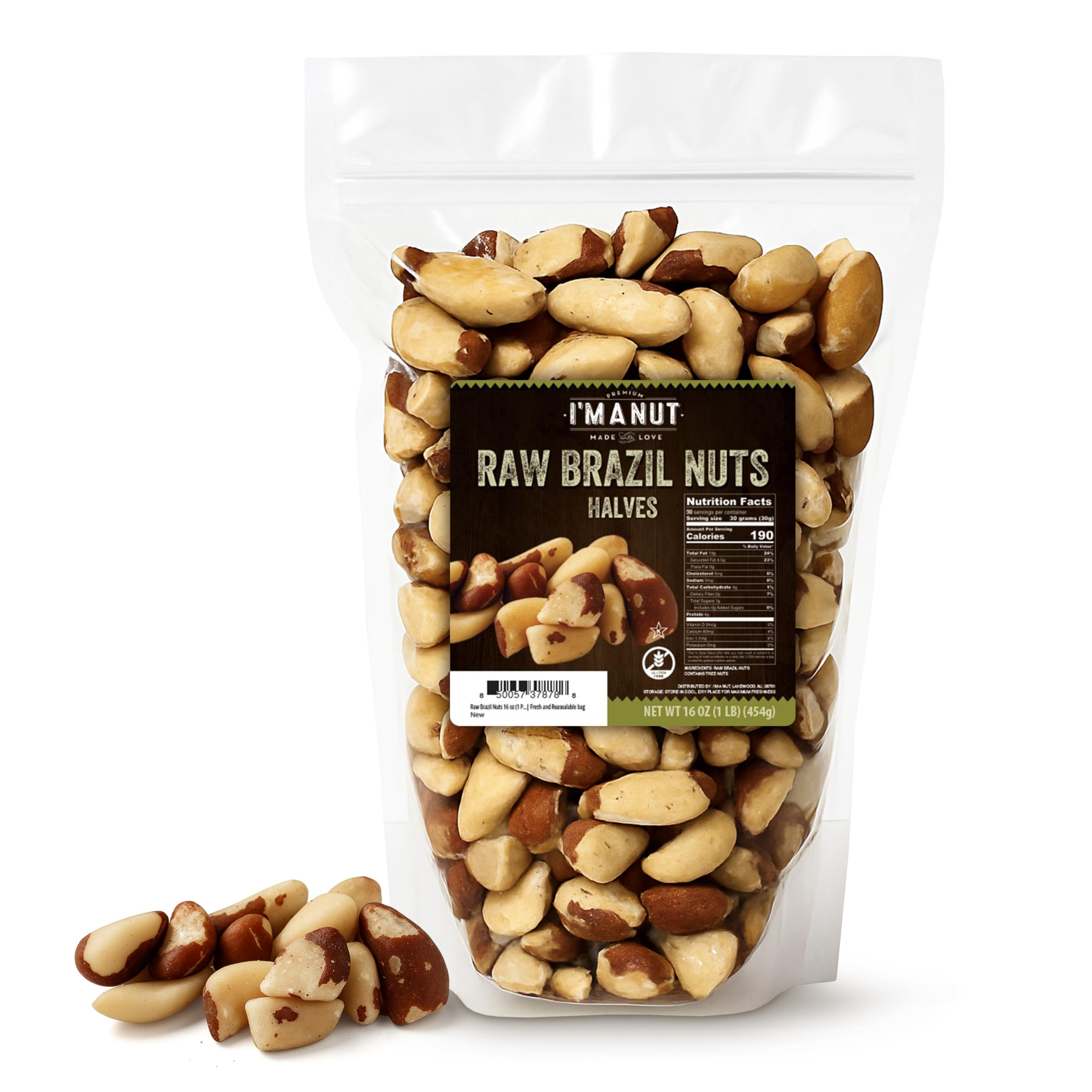 Dry Roasted Brazil Nuts