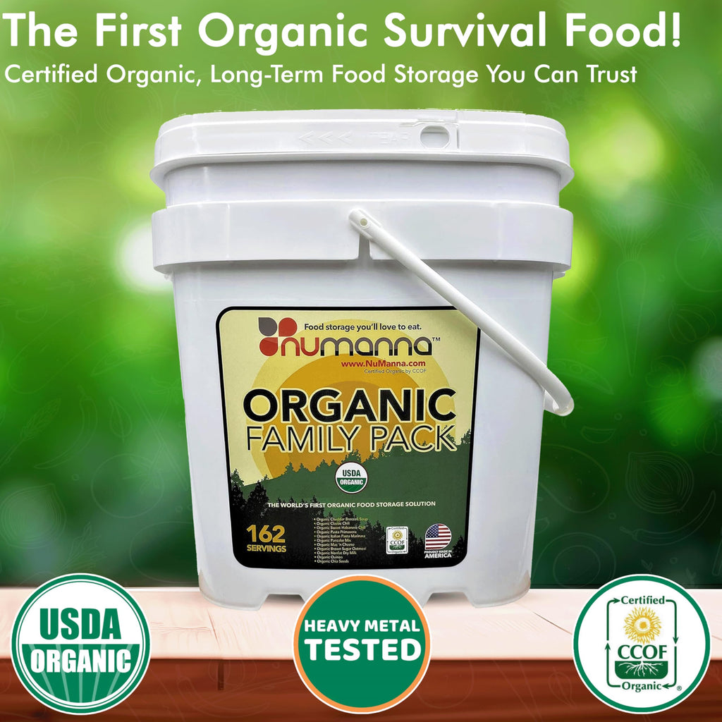 Numanna Freeze Dried USDA Certified Organic Family Pack