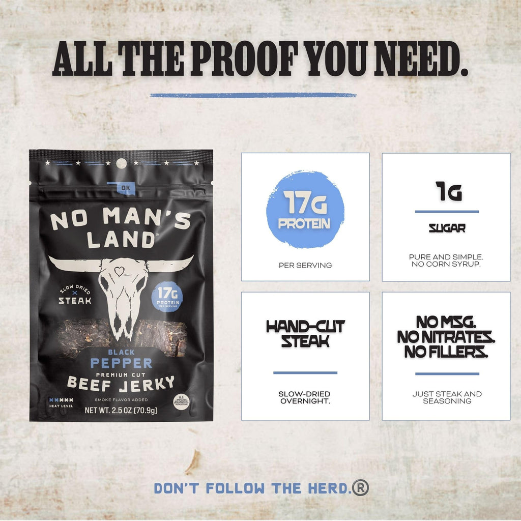 Black Pepper Beef Jerky