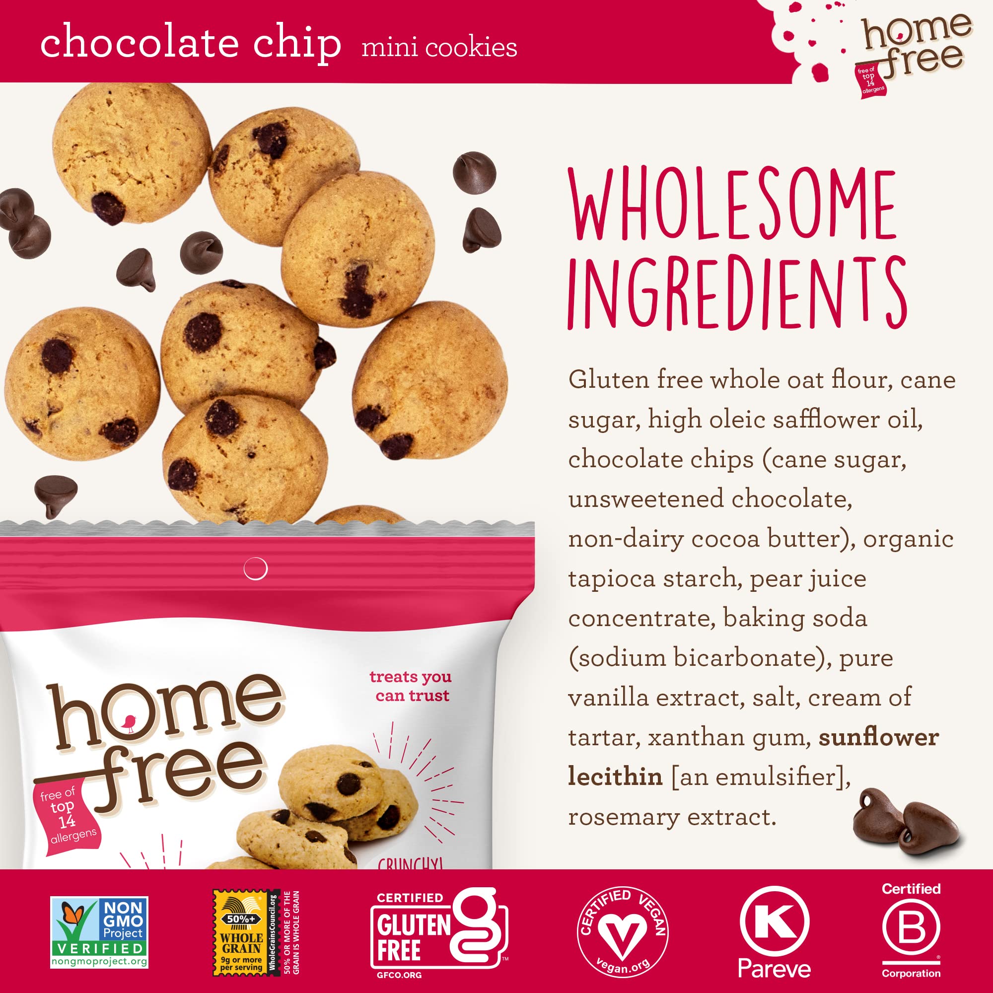 Gluten Free Ginger Snap Mini Cookies