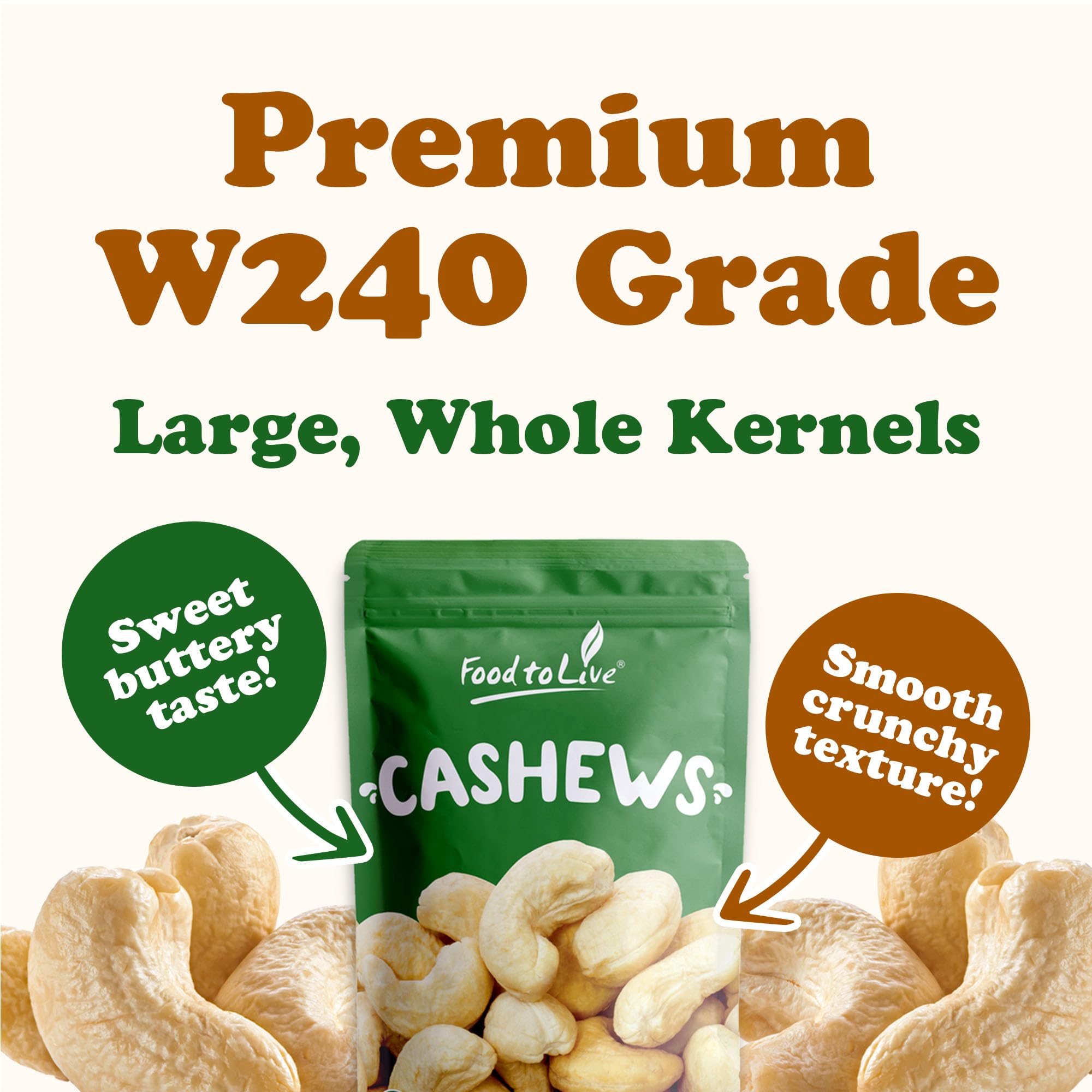Cashew Nuts W-240