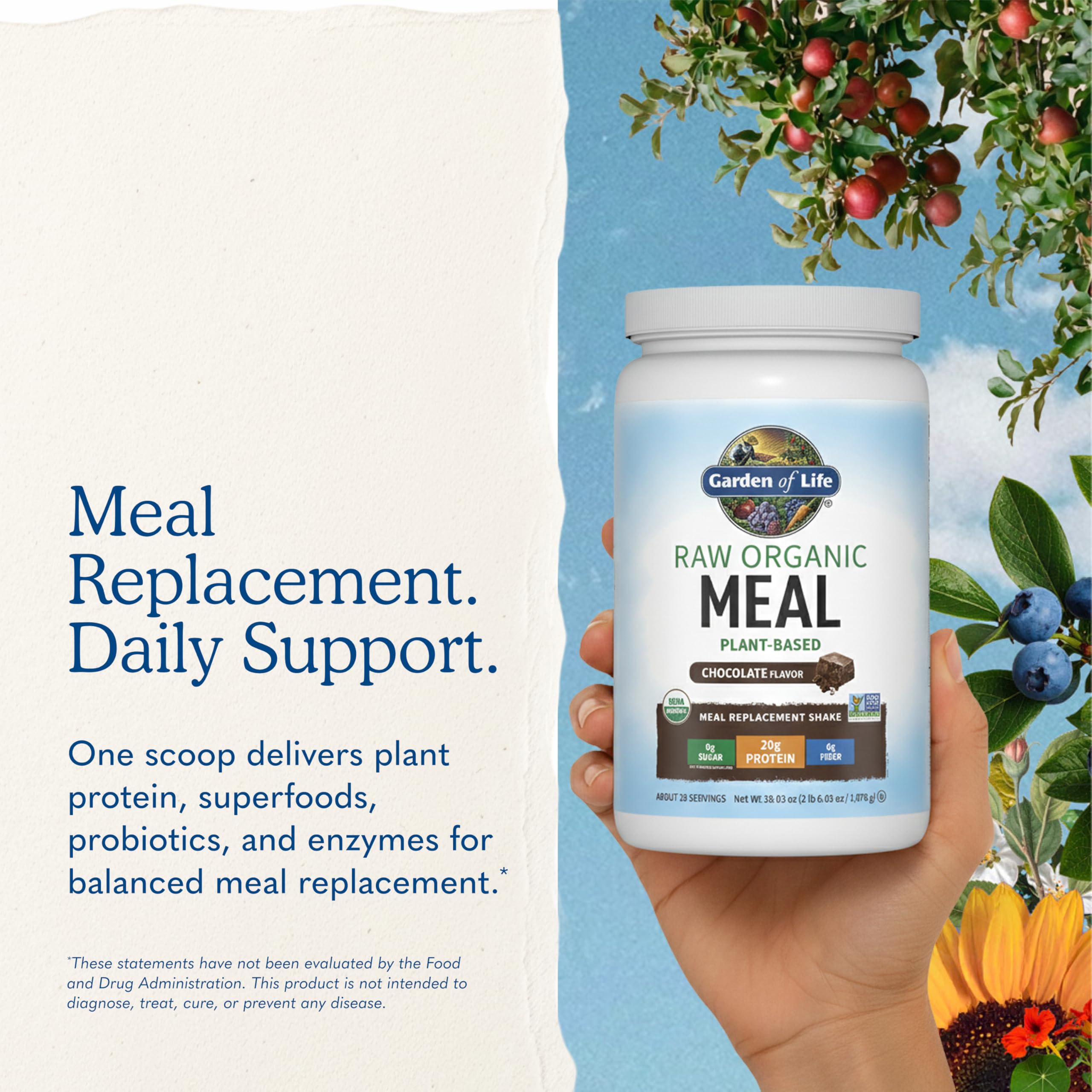 Vanilla Organic Meal Powder