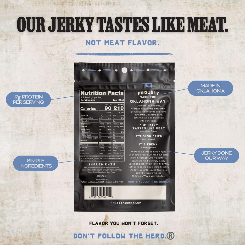 Black Pepper Beef Jerky