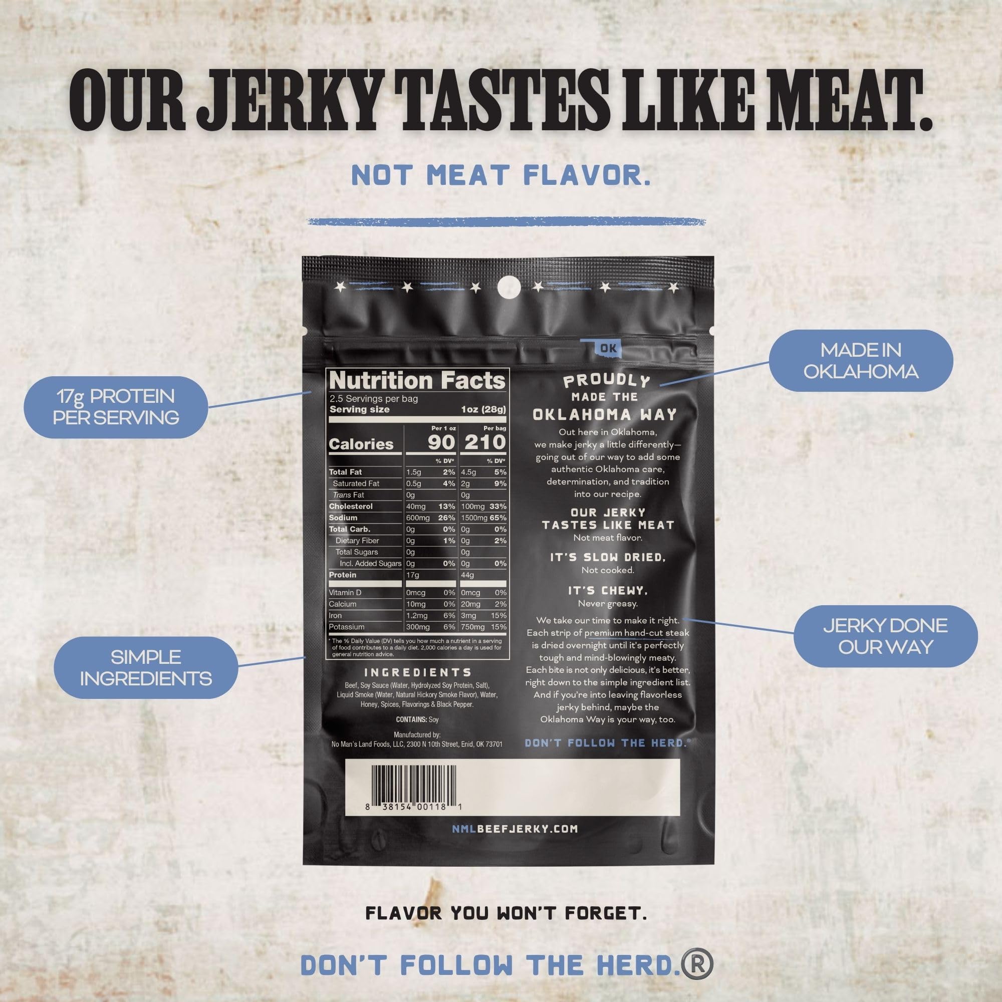 Black Pepper Beef Jerky