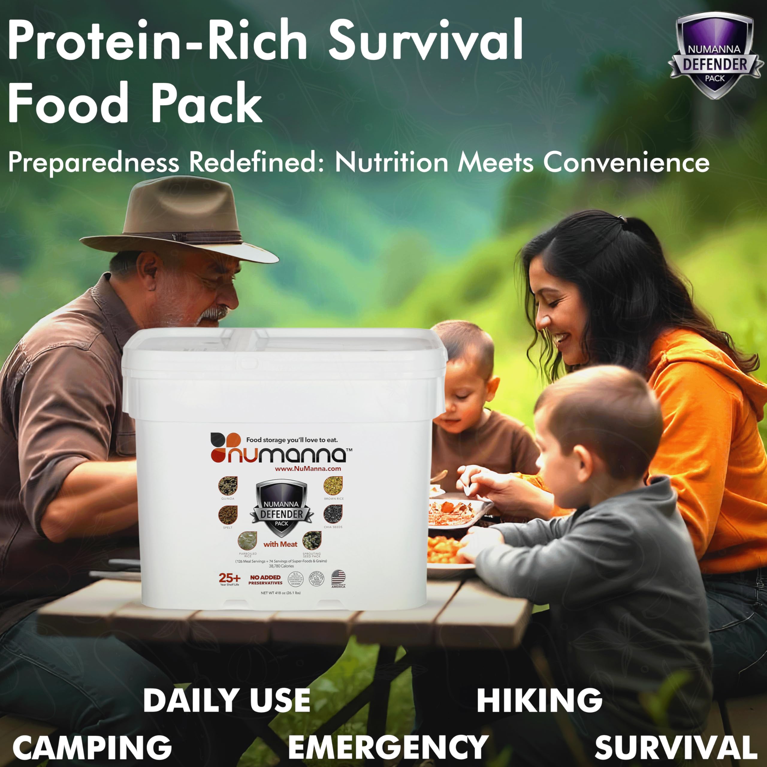 Emergency Food Supply Bucket