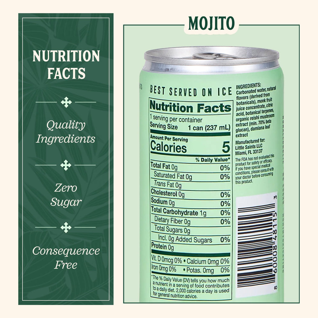 Non-Alcoholic Mojito Mocktail