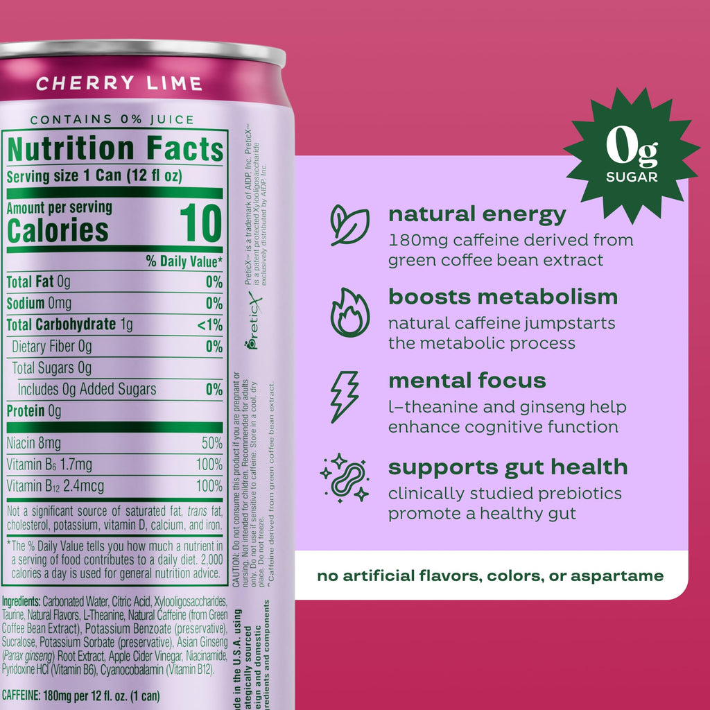 Sparkling Energy Drink