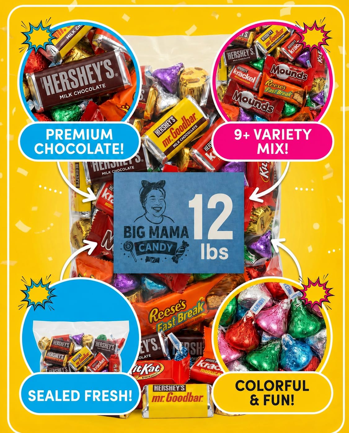 Chocolate Candy Variety Pack