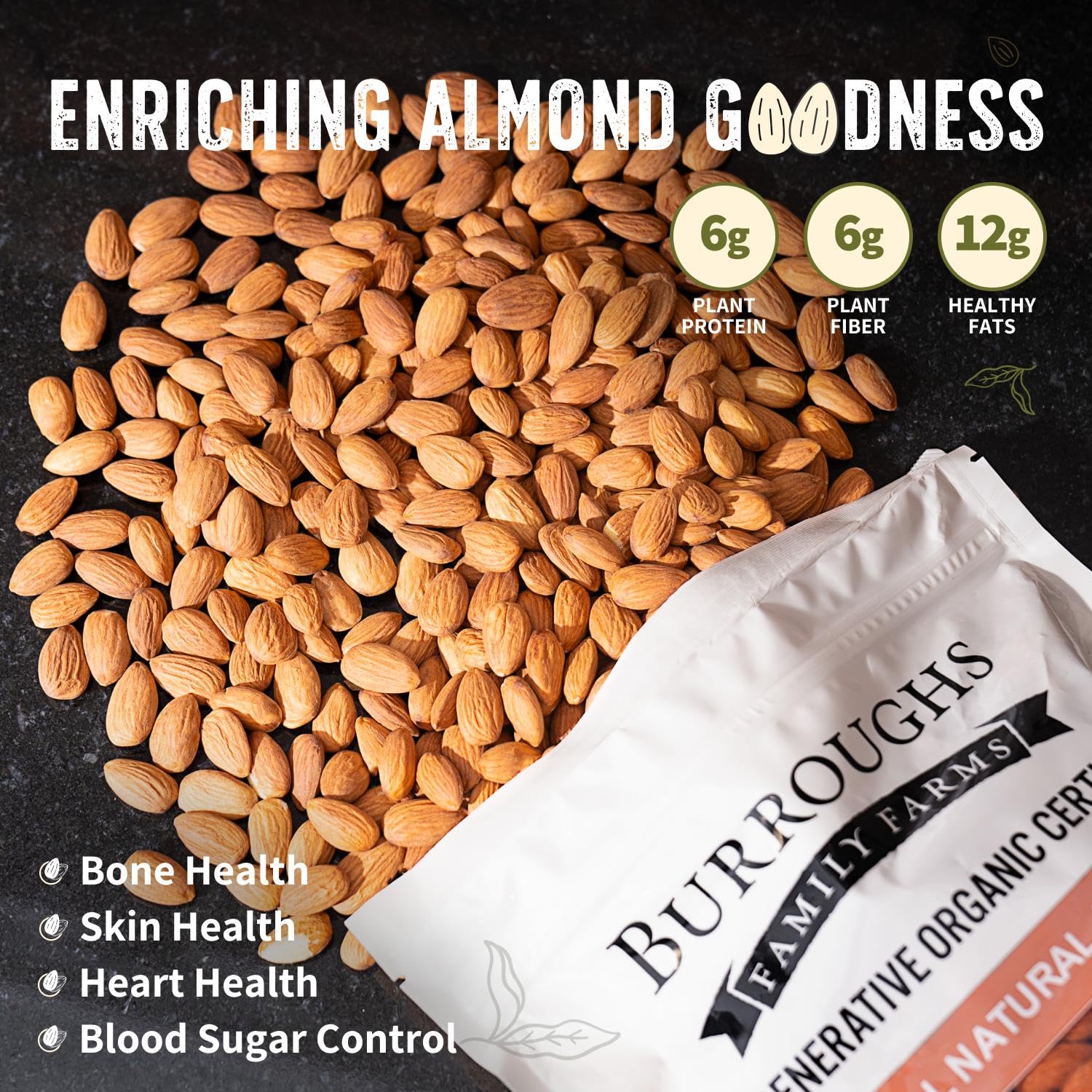 Raw Organic Almonds