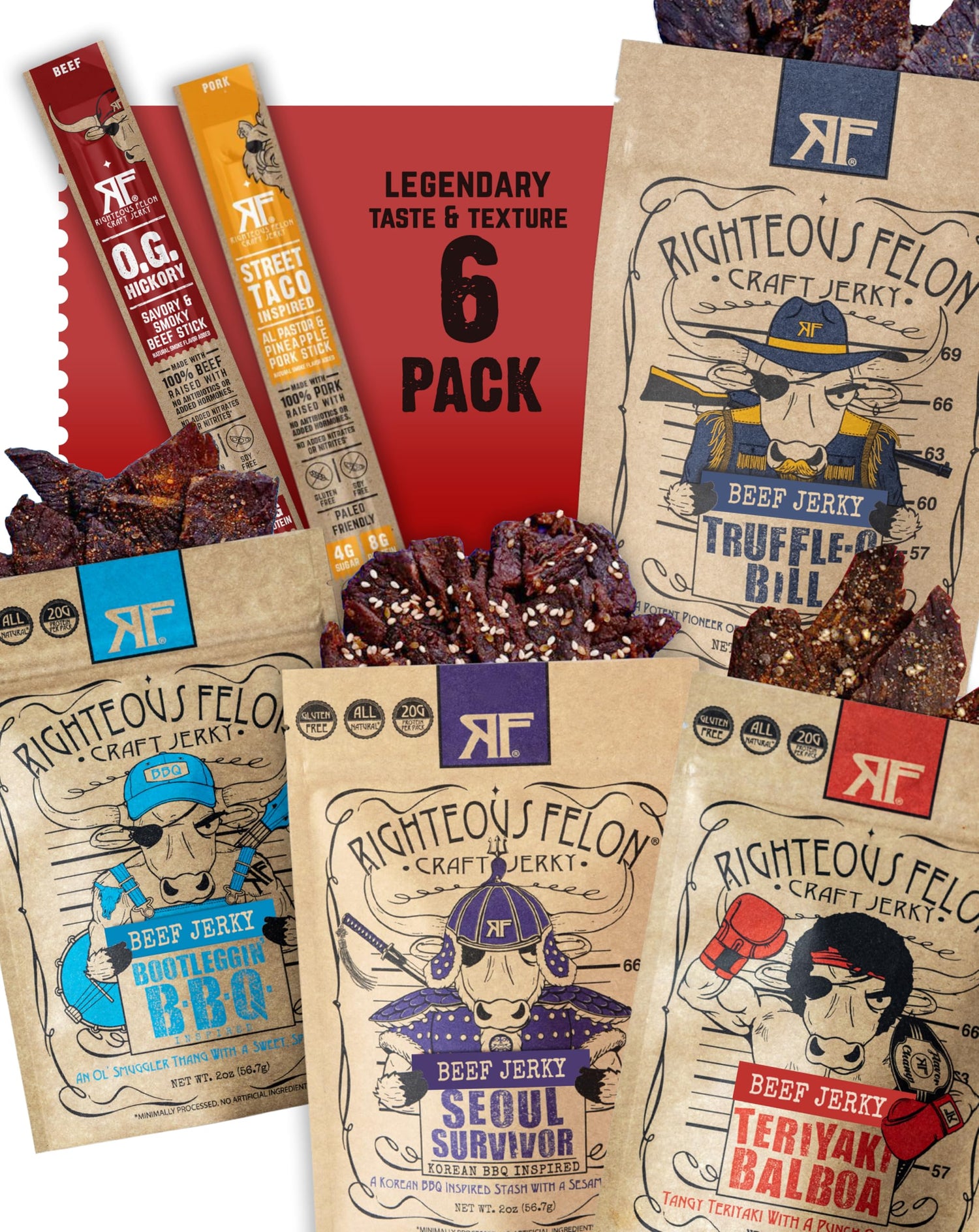 Beef Jerky Snack Bundle
