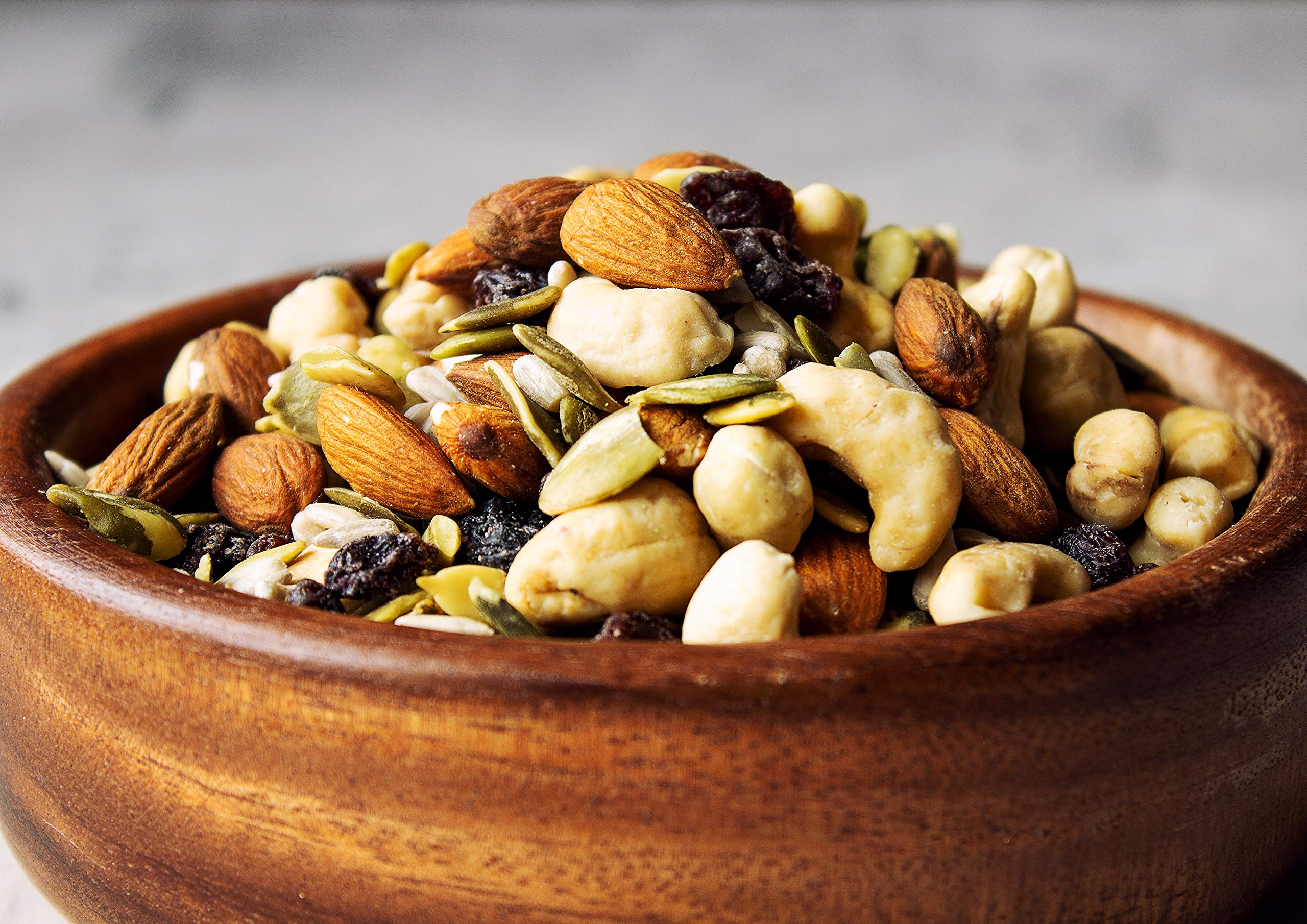 Organic Raw Seeds, Nuts and Raisins Mix